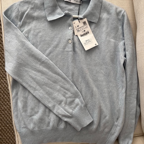 Zara Polo Style Sweater - Picture 2 of 3